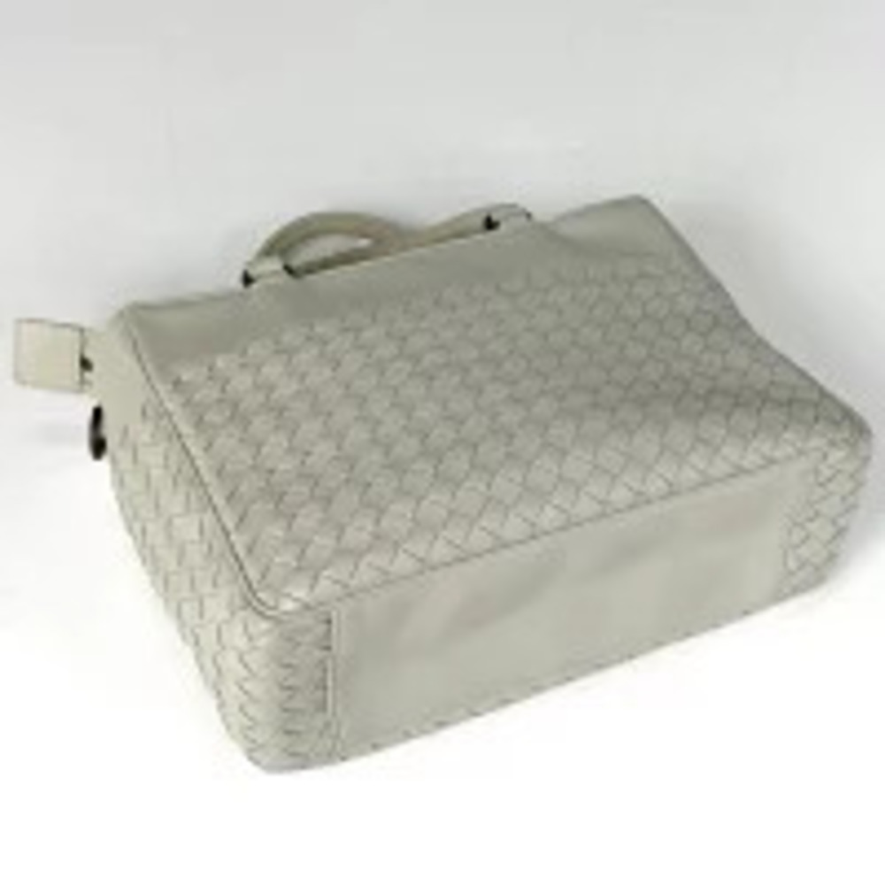 Bottega Veneta Leather Ivory 2way Bag Intrecciato Shoulder White